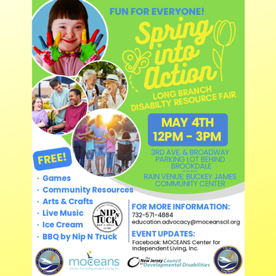 Spring into Action - Long Branch Disability Resource Fair