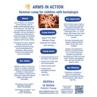 Arms in Action Summer Camp