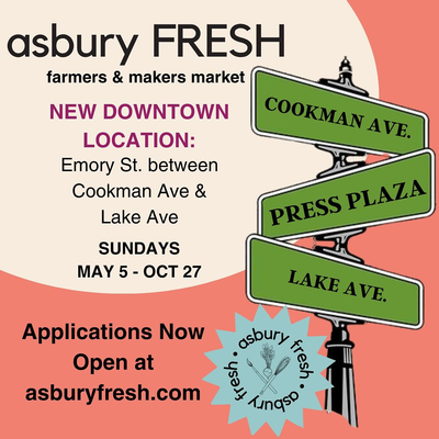 Asbury Fresh Farmerts & Makers Market Opens May 5th