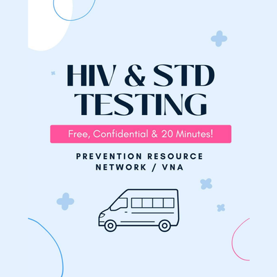 Prevention Resource Network / VNA HIV and STD Testing Van at Coastal Communities FSC