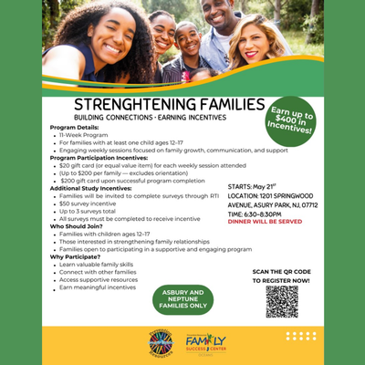 Strengthening Families: Building Connections and Earning Incentives