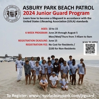 Asbury Park Junior Lifeguard Program