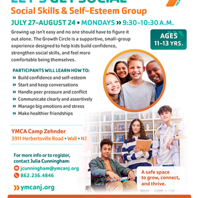 Let's Get Social Group for youth ages 11–13